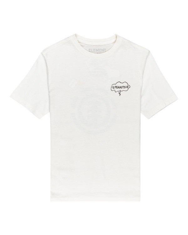 0 Peanuts Slide - T-shirt pour Garçon Blanc W2SSF3ELP1 Element
