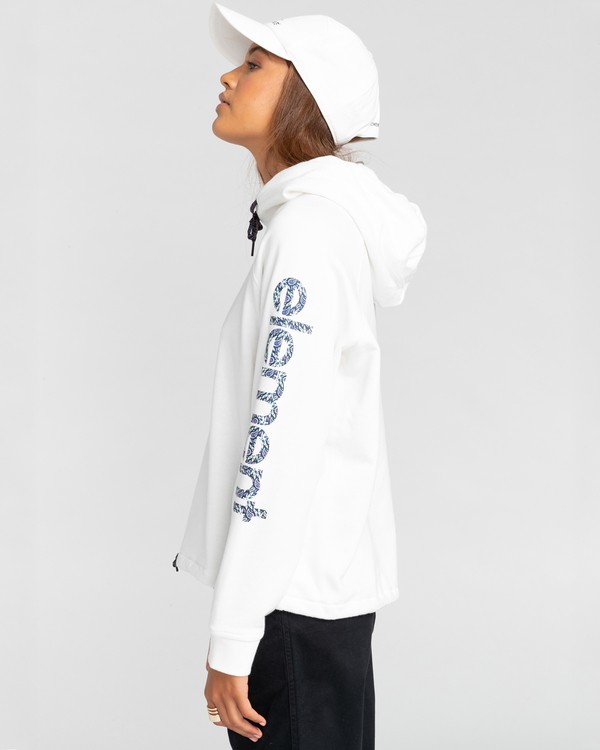 1 Future Nature Marta - Sweat à capuche pour Femme Blanc W3HOA1ELP1 Element