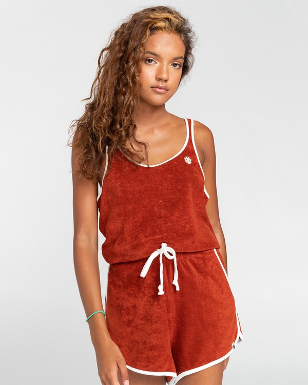 1 Alexis Singlet - Vest for Women Red W3KTB1ELP1 Element