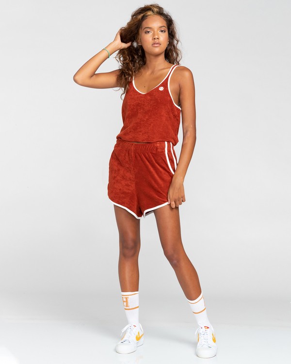 3 Alexis Singlet - Vest for Women Red W3KTB1ELP1 Element