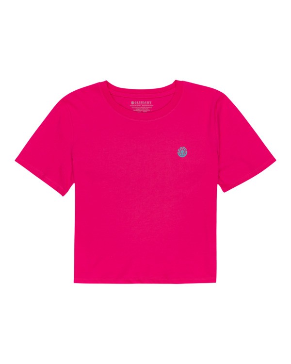 0 Positivity Crop - Camiseta para Mujer  W3SSC4ELP1 Element