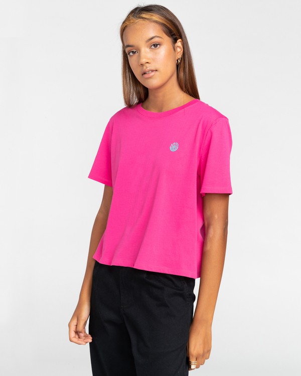 2 Positivity Crop - Camiseta para Mujer  W3SSC4ELP1 Element