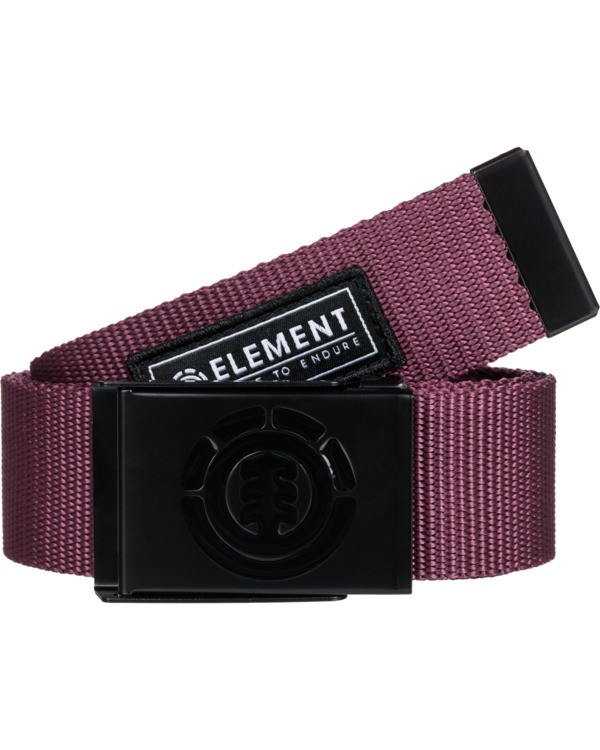 0 Beyond Belt - Cinturón de Nailon Unisex Rojo W5BLB2ELPP Element