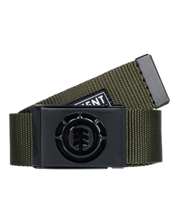 0 Beyond Belt - Webbing Belt Unisex Green W5BLB2ELPP Element
