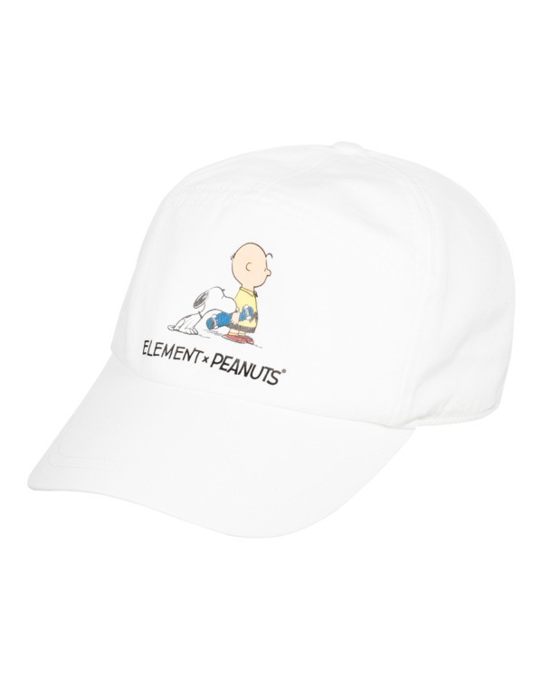 0 Peanuts Preem - Snapback Cap Unisex White W5CTE6ELP1 Element