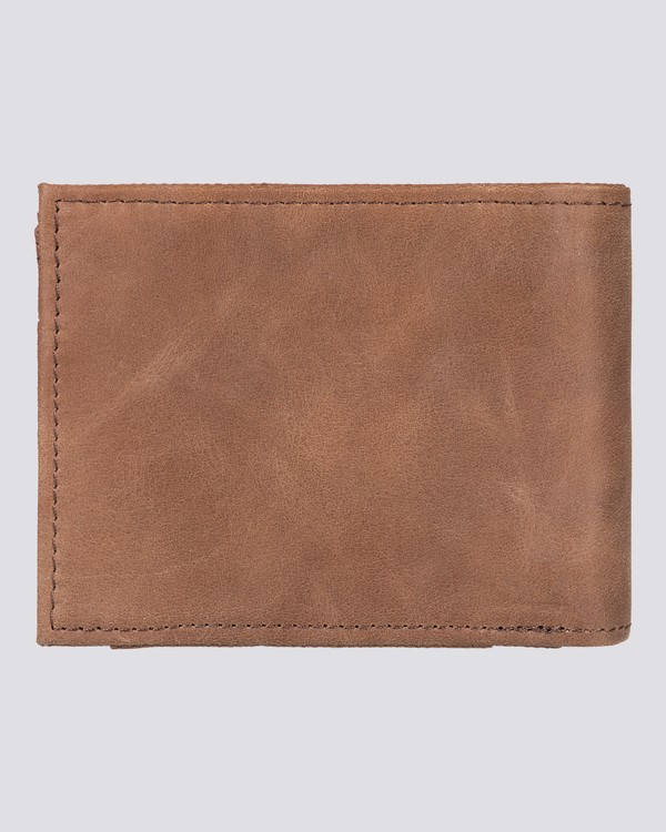 3 Daily Elite - Leather Wallet Unisex Brown W5LWA3ELP6 Element