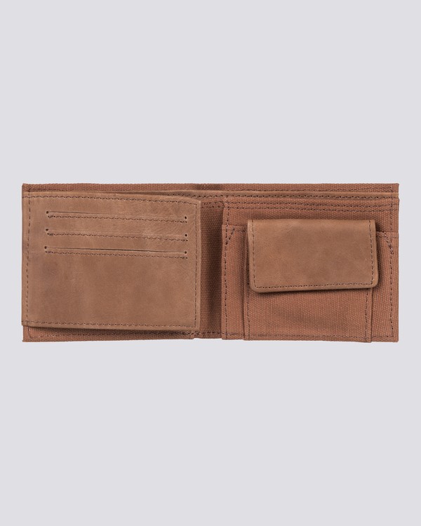 1 Daily Elite - Leather Wallet Unisex Brown W5LWA3ELP6 Element