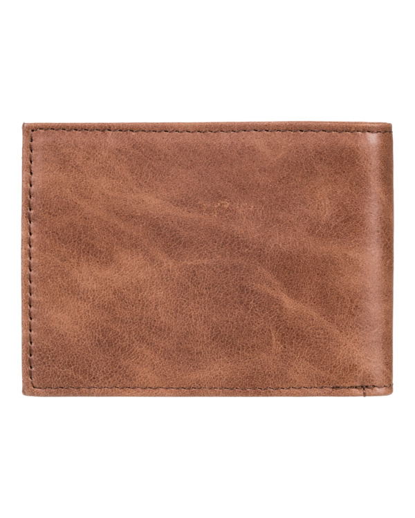 3 Segur - Leather Bi-Fold Wallet Unisex Brown W5LWB4ELPP Element