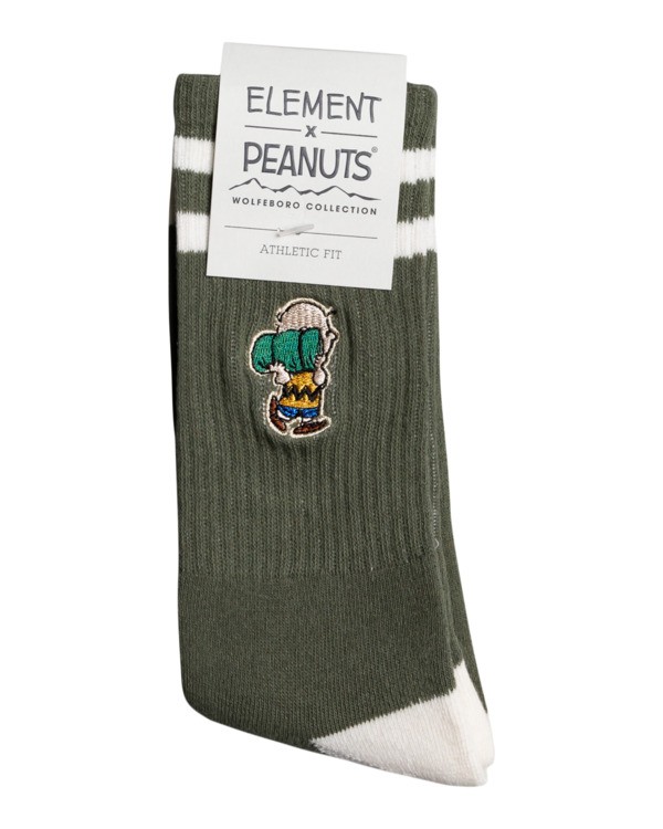 1 Peanuts - Athletic Skate Socks Unisex  W5SOA5ELP1 Element