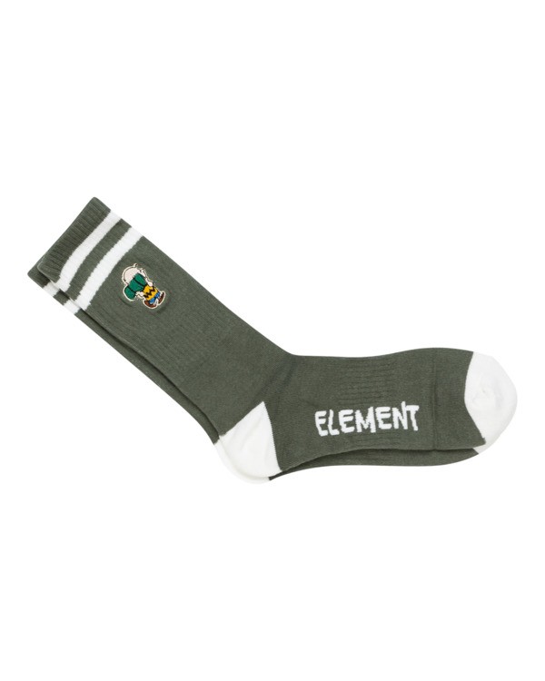 2 Peanuts - Athletic Skate Socks Unisex  W5SOA5ELP1 Element