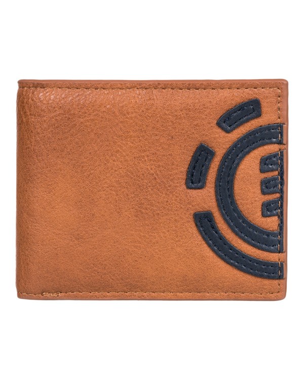 0 Daily - Tri-Fold Wallet Unisex Brown W5WLB2ELP1 Element