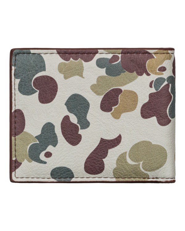 2 Daily - Tri-Fold Wallet Unisex Beige W5WLB2ELP1 Element