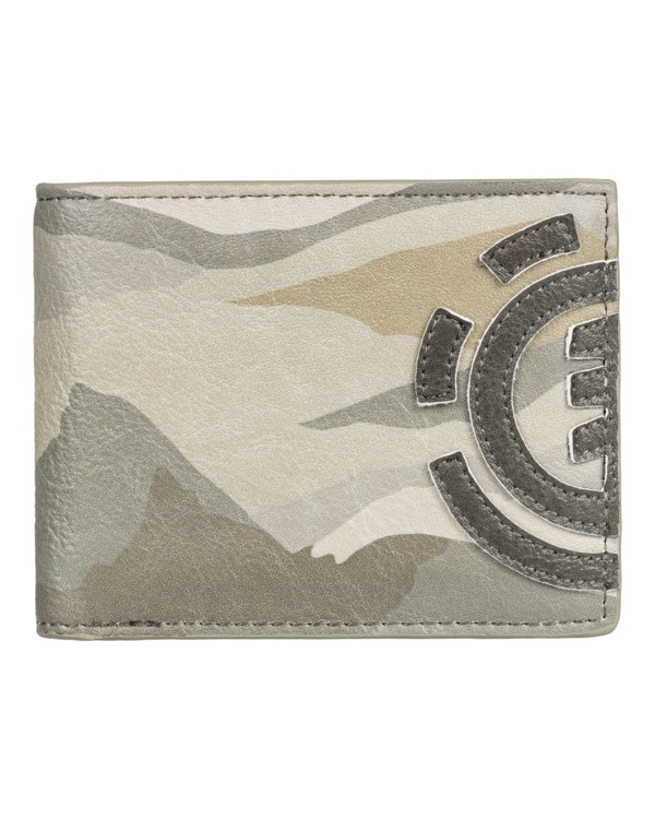 0 Daily - Dreifach faltbares Portemonnaie Unisex Beige W5WLB2ELP1 Element