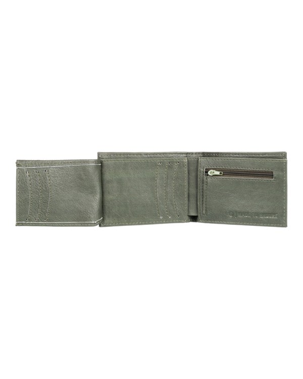 2 Segur - Portefeuille 2 volets Unisexe Vert W5WLB6ELPP Element