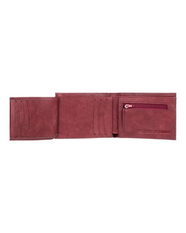 2 Segur - Cartera de Doble Hoja Unisex Rojo W5WLB6ELPP Element