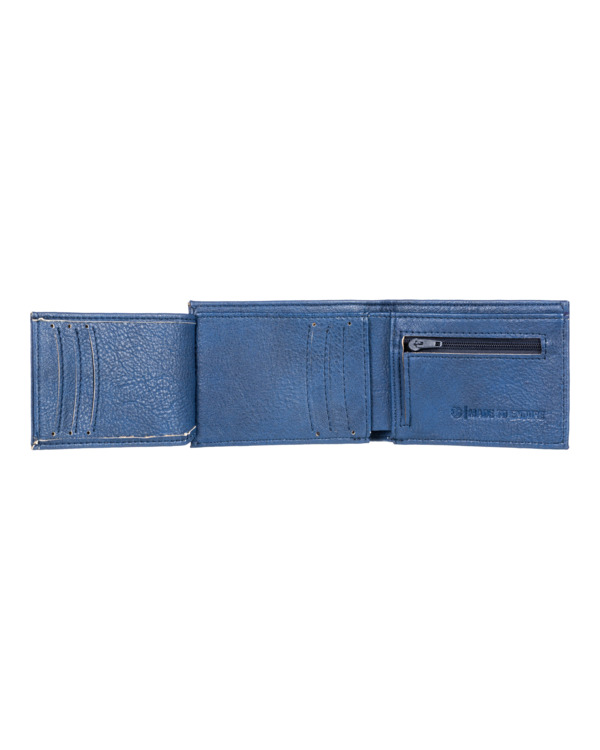 2 Segur - Cartera de Doble Hoja Unisex Azul W5WLB6ELPP Element