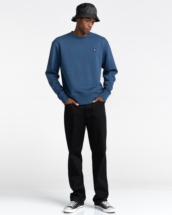 2 92 - Sweatshirt for Men Blue Z1CRC1ELF1 Element