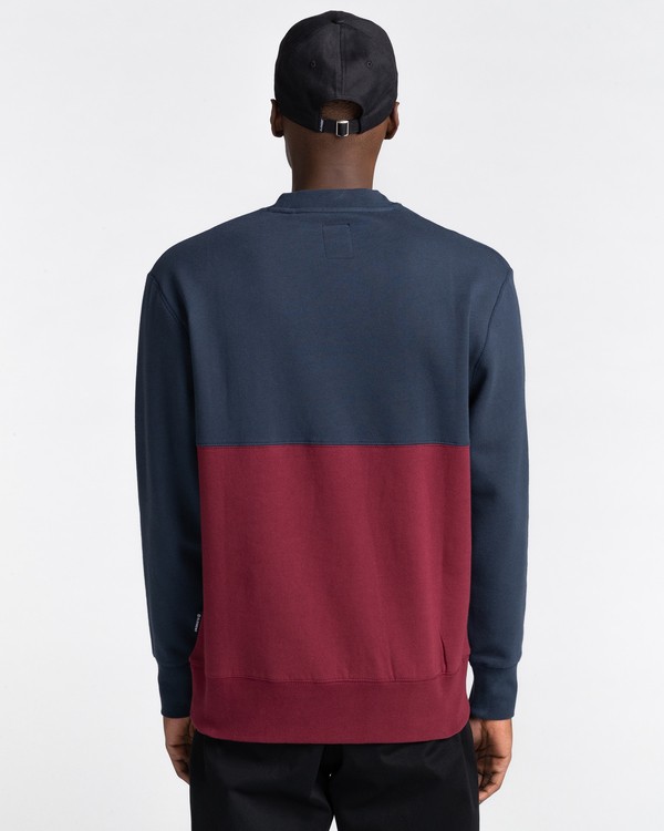3 Bryne - Sweat pour Homme Bleu Z1CRC2ELF1 Element