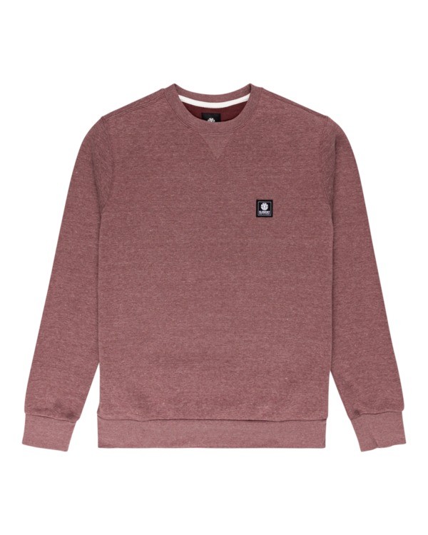 0 Heavy - Sweat pour Homme Rouge Z1CRC4ELF1 Element