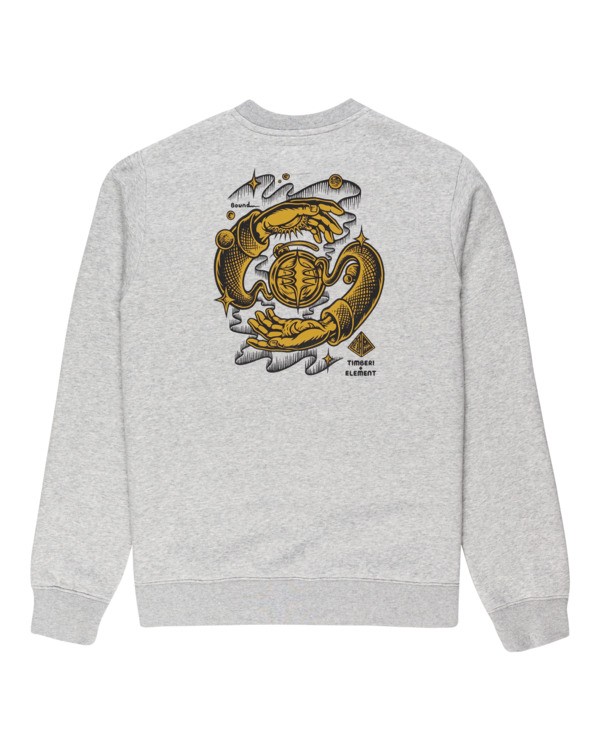 1 Rotation - Sweatshirt for Men Grey Z1CRC5ELF1 Element