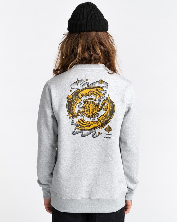 4 Rotation - Sweatshirt for Men Grey Z1CRC5ELF1 Element