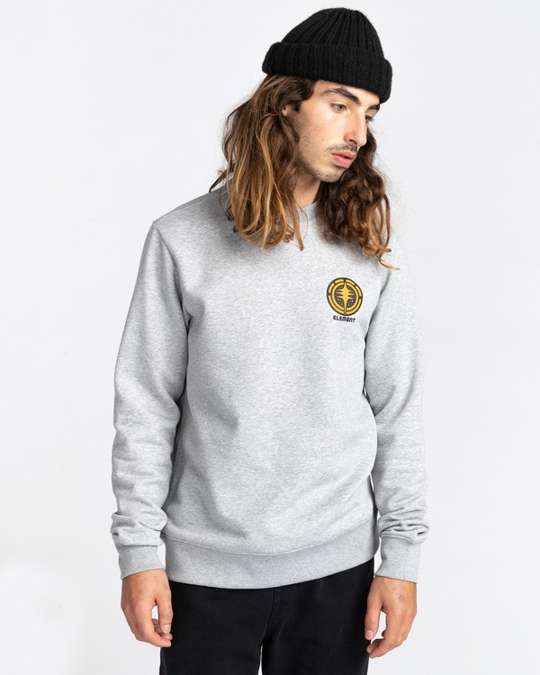 2 Rotation - Sweatshirt for Men Grey Z1CRC5ELF1 Element
