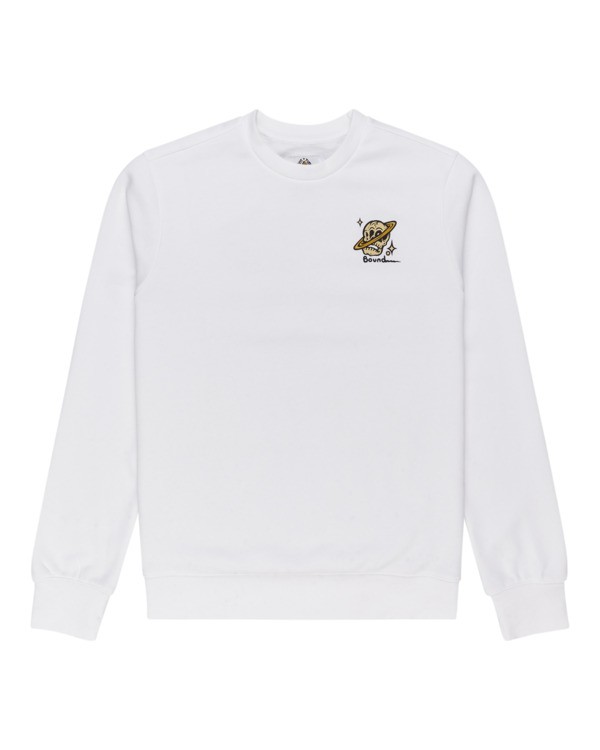 0 Transender - Sweat pour Homme Blanc Z1CRC6ELF1 Element