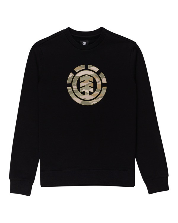 0 Landscape - Sudadera para Hombre Negro Z1CRC7ELF1 Element