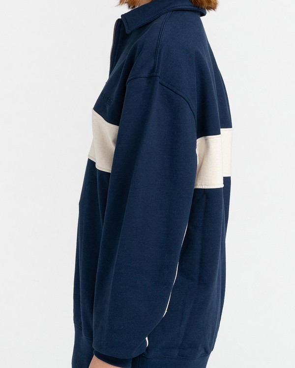 3 Maltby - Sweat zippé Unisexe Bleu Z1FLC1ELF1 Element
