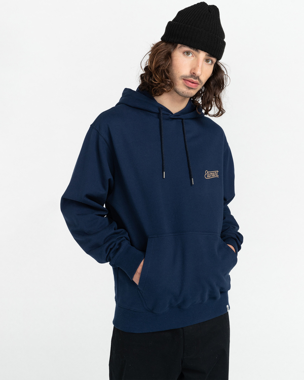 2 Cornellion - Felpa con cappuccio Unisex Blue Z1FLC2ELF1 Element