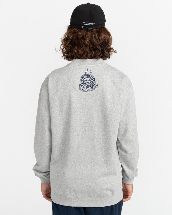 6 Dans Ma Rue - Sweat Unisexe Gris Z1FLC6ELF1 Element