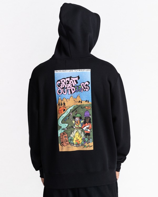 7 Great Outdoors - Sweat à capuche Unisexe Noir Z1FLC7ELF1 Element