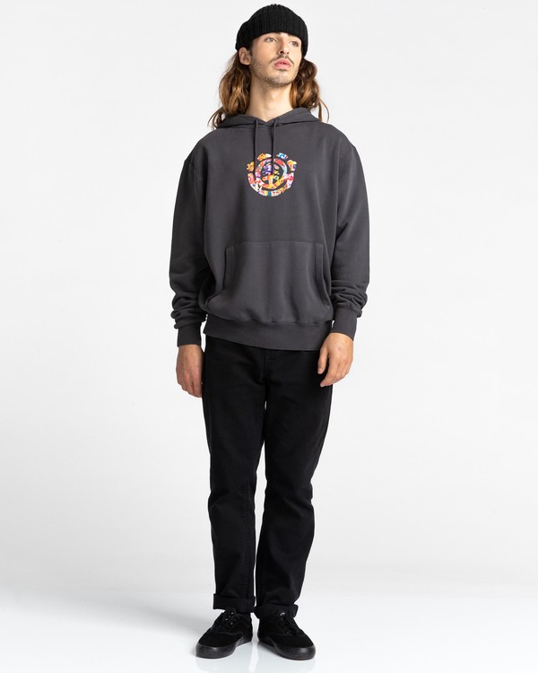2 Shrooms Tree - Sweat à capuche Unisexe Noir Z1HOC7ELF1 Element