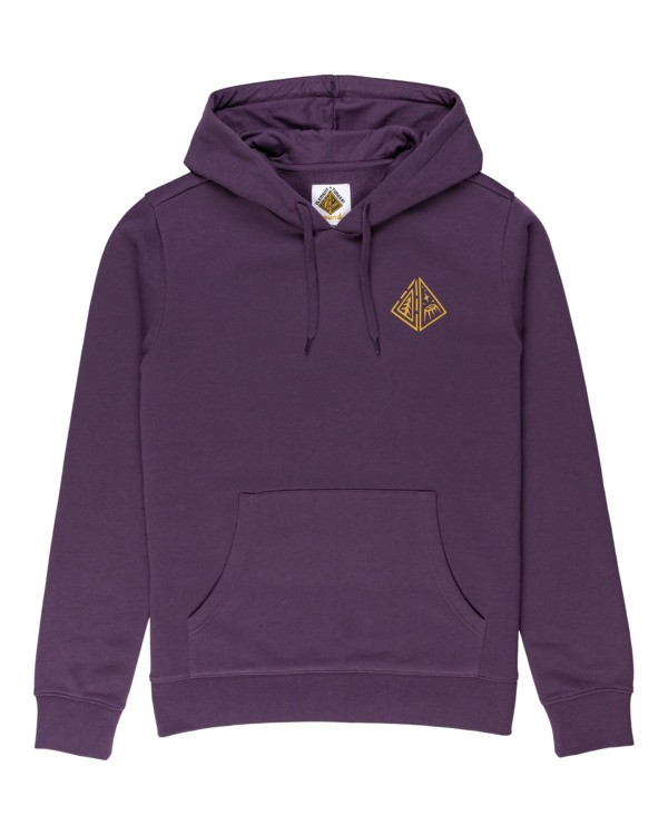 0 Elliptical - Sweat à capuche pour Homme Violet Z1HOC8ELF1 Element