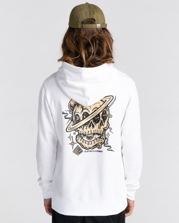 4 Elliptical - Sweat à capuche pour Homme Blanc Z1HOC8ELF1 Element