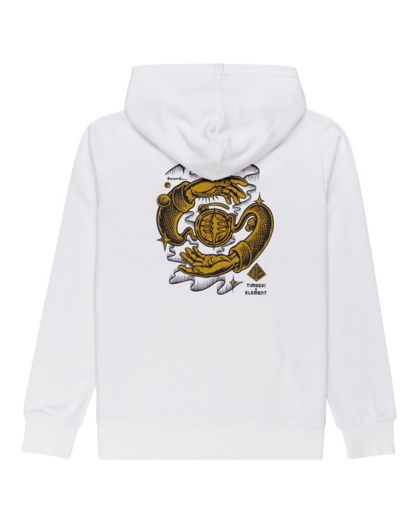 1 Rotation - Hoodie for Men White Z1HOC9ELF1 Element