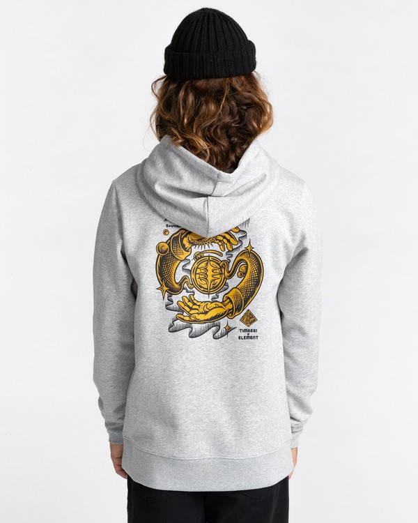 4 Rotation - Hoodie for Men Gray Z1HOC9ELF1 Element