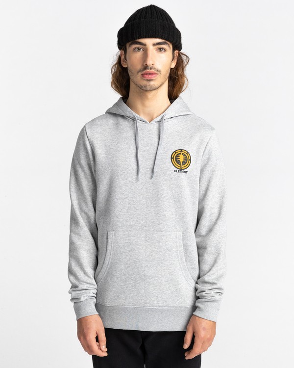2 Rotation - Hoodie for Men Gray Z1HOC9ELF1 Element