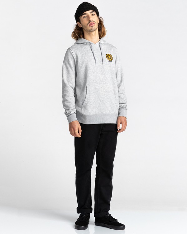3 Rotation - Hoodie for Men Gray Z1HOC9ELF1 Element