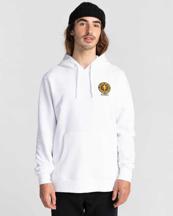 2 Rotation - Hoodie for Men White Z1HOC9ELF1 Element