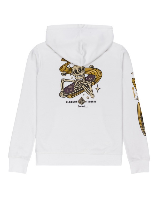 1 Transender - Sweat à capuche pour Homme Blanc Z1HOD1ELF1 Element