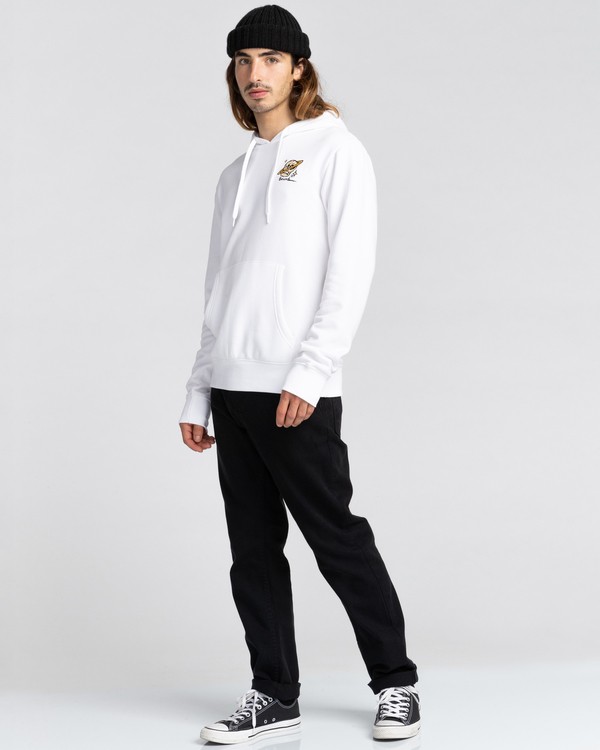 4 Transender - Sweat à capuche pour Homme Blanc Z1HOD1ELF1 Element