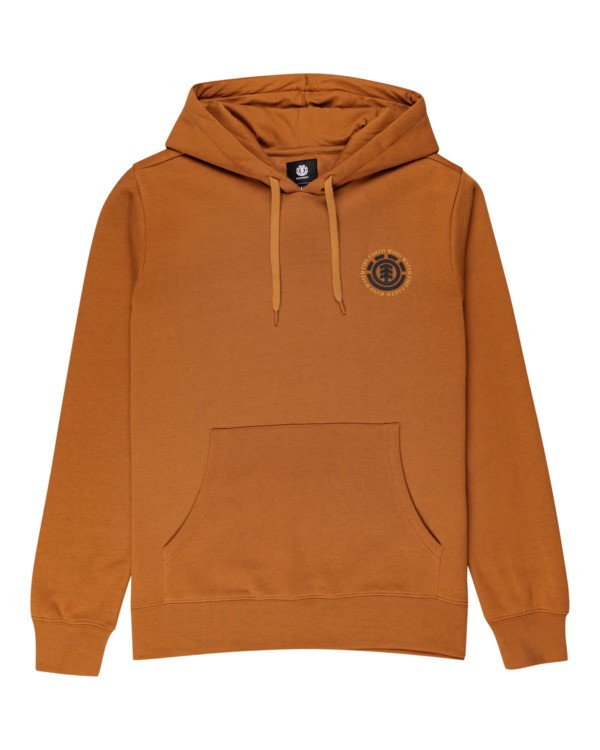 0 Seal - Hoodie for Men Brown Z1HOD2ELF1 Element