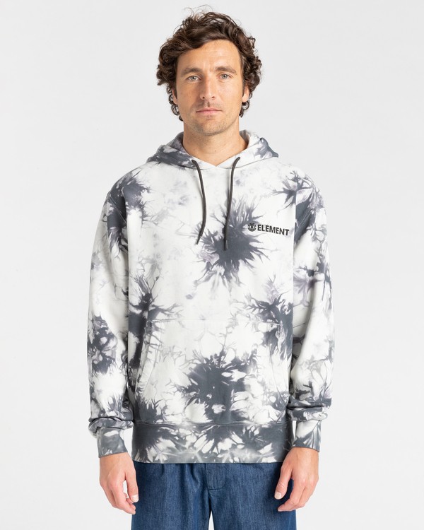1 Blazin Chest - Sudadera con Capucha para Hombre Gris Z1HOD3ELF1 Element