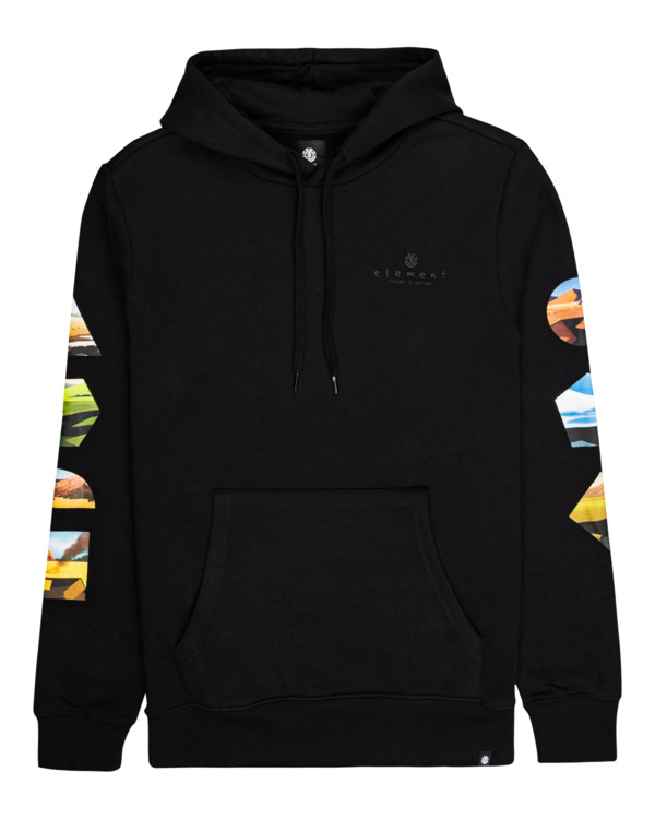 0 Expanse - Felpa con cappuccio da Uomo  Z1HOE9ELF1 Element