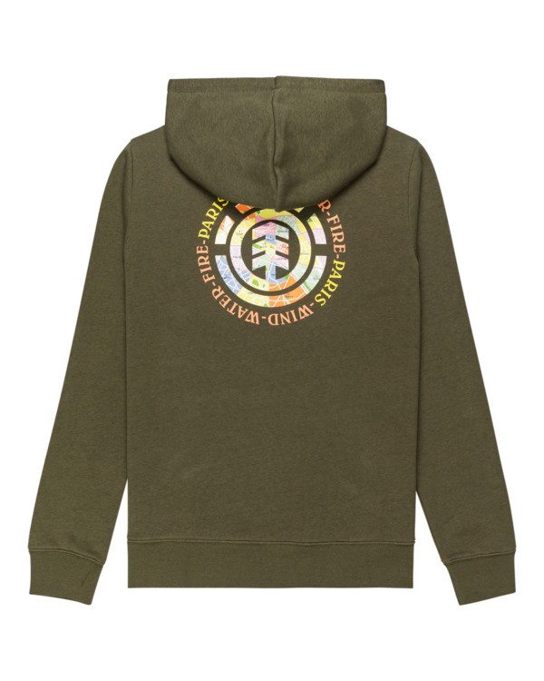 1 Topo - Felpa con cappuccio da Uomo  Z1HOF5ELF1 Element