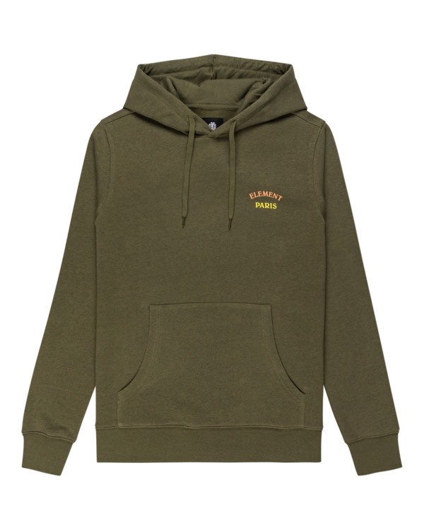 0 Topo - Felpa con cappuccio da Uomo  Z1HOF5ELF1 Element