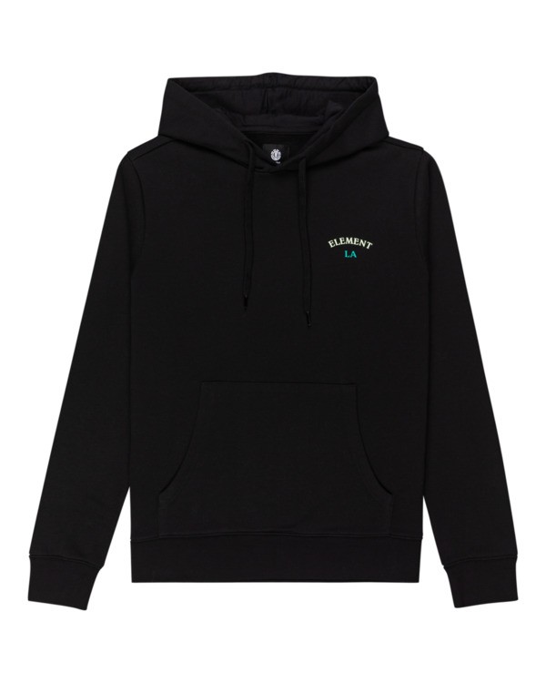 0 Topo - Sweat à capuche pour Homme Noir Z1HOF5ELF1 Element