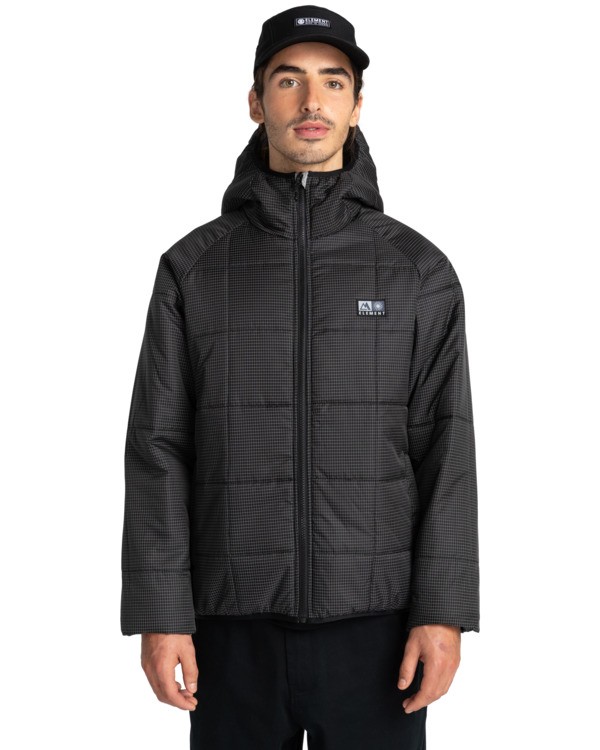 6 Wolfe - Reversible Jacket for Men Gray Z1JKF3ELF1 Element