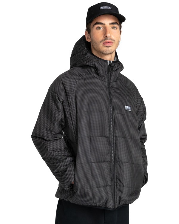 7 Wolfe - Reversible Jacket for Men Gray Z1JKF3ELF1 Element